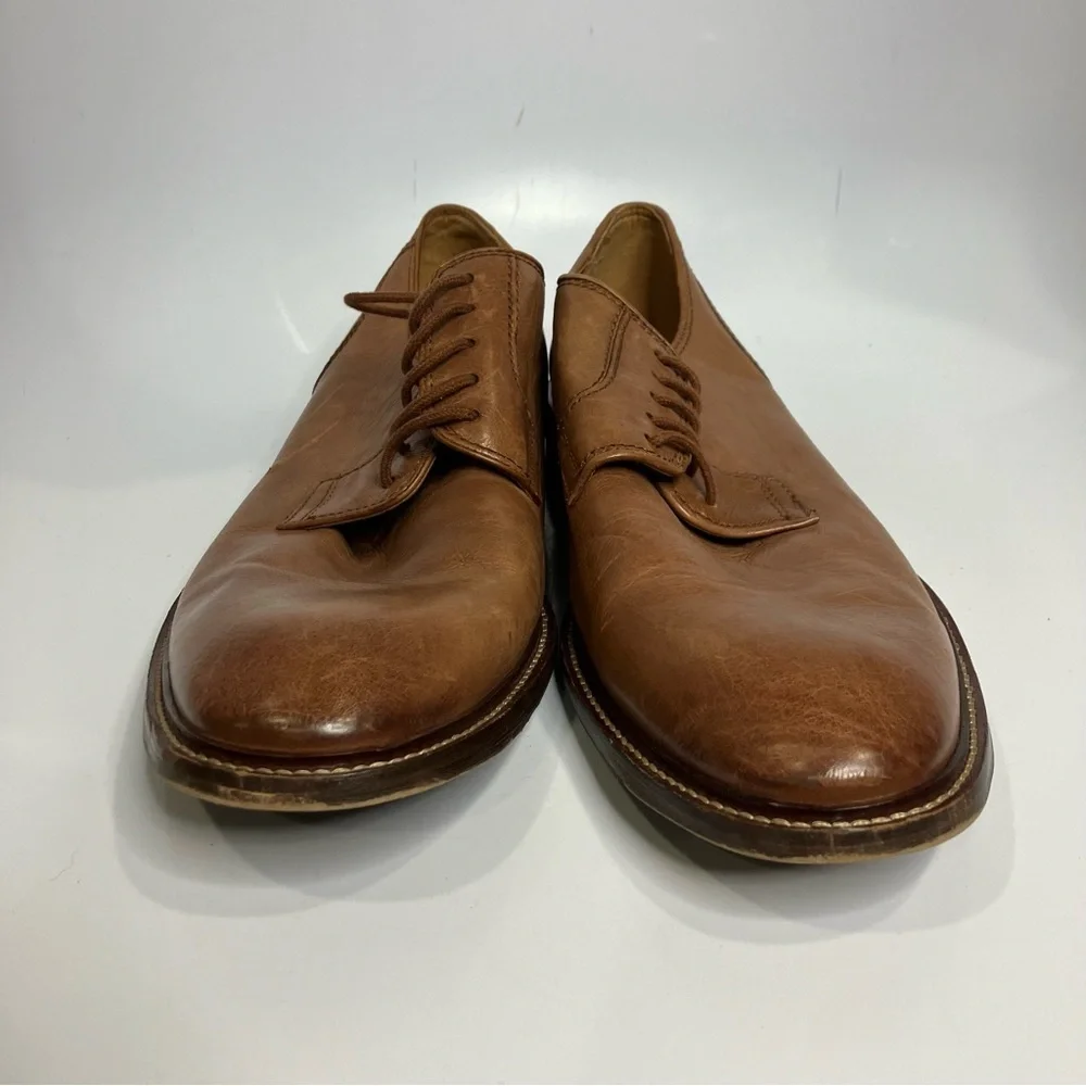 Public opinion tan leather Oxford shoes size‎ 12